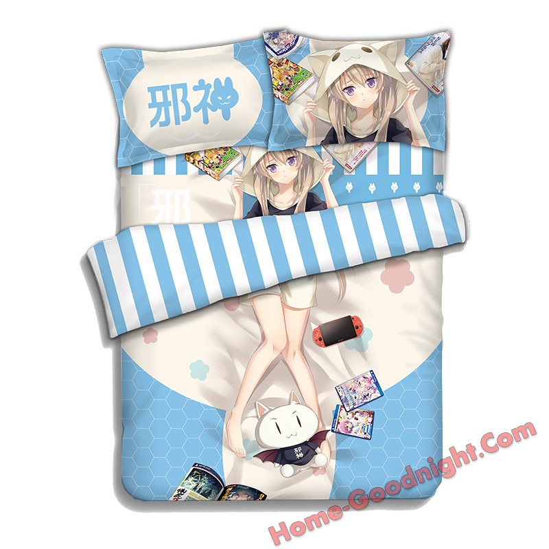 Arisaka Mashiro- Aokana Four Rhythm Across the Blue Bed Blanket Duvet Cover with Pillow Covers